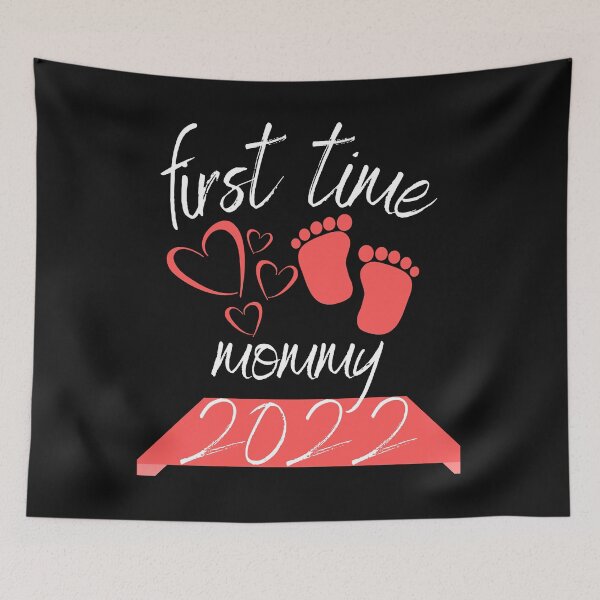 Item preview, first time mommy 2022 - happy mom    designed and sold by Maliyah Adrien.