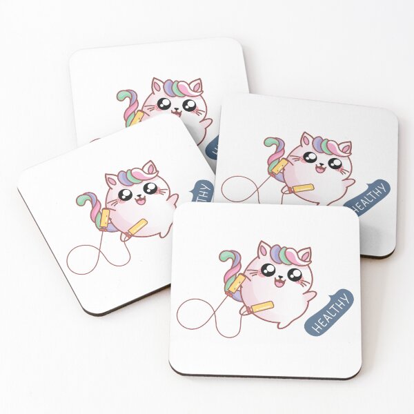 Item preview, Skipping Unicorn Cat designed and sold by DearSunny.