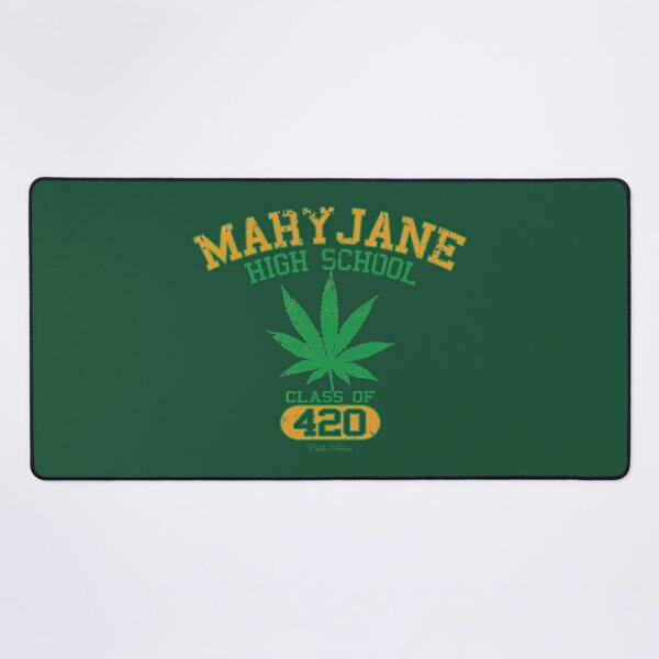 Custom 3D Pattern Design Mary Jane High School Class Of 420 Weed