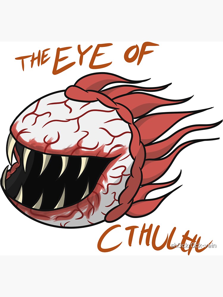 Eye of Cthulhu - Don't Starve Sticker for Sale by Jizzuz