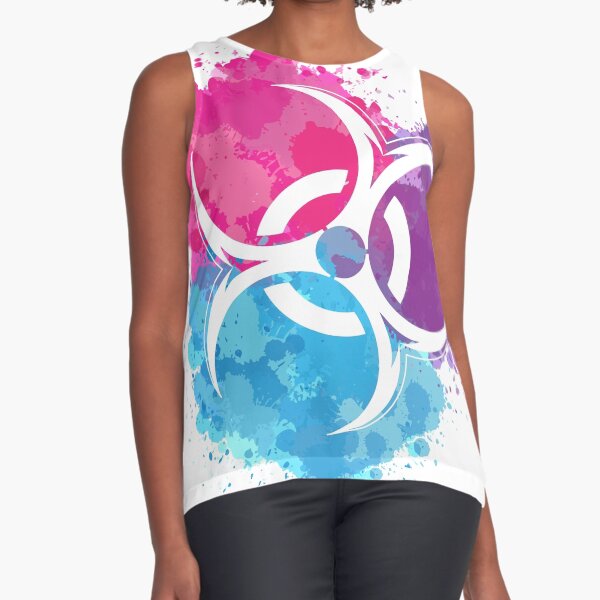 Della Morte Logo Graphic Sleeveless Top