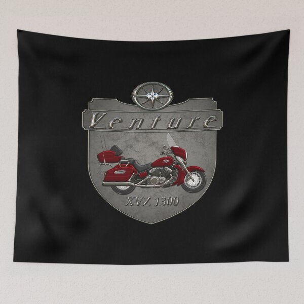 Item preview, Concrete Shield Red Venture XVZ 1300 Red designed and sold by KlaraBubble.