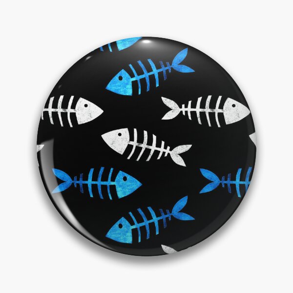 Item preview, Fish Bones Skeleton Fossils designed and sold by murkyswamp.