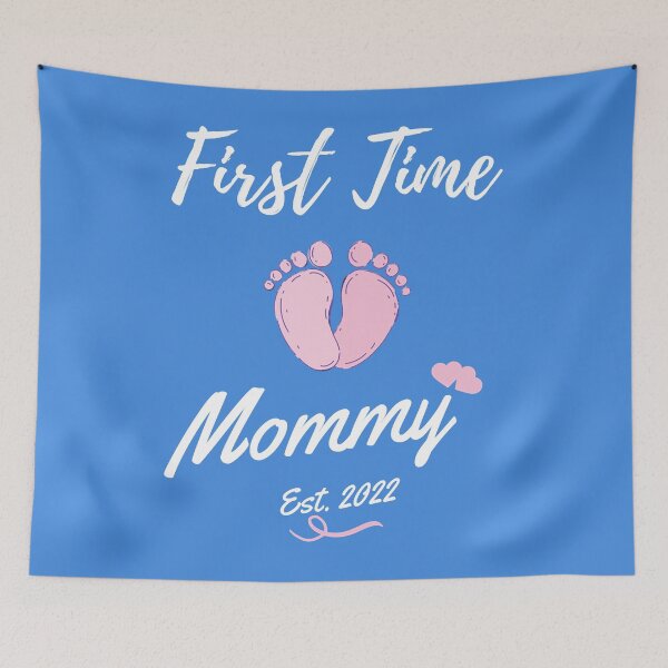 Item preview, First time mommy 2022 - For new mom 2022  - happy mom    designed and sold by Maliyah Adrien.