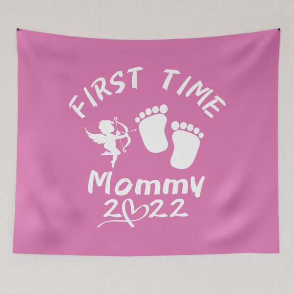 Item preview, first time mommy 2022 - happy mom   designed and sold by Maliyah Adrien.