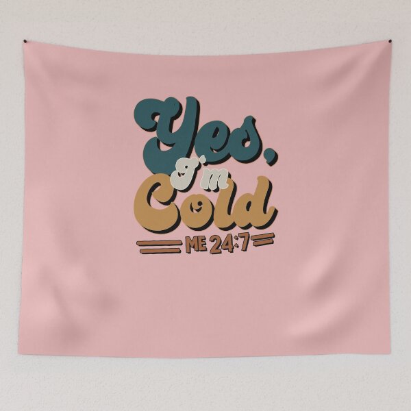 Item preview, Yes I'm Cold, Funny Cold Winter, Cute Winter Gift designed and sold by EspenoyStore.