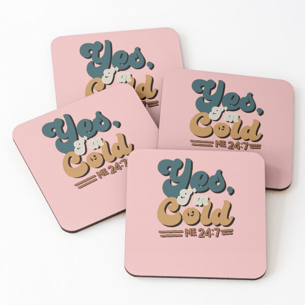 Item preview, Yes I'm Cold, Funny Cold Winter, Cute Winter Gift designed and sold by EspenoyStore.