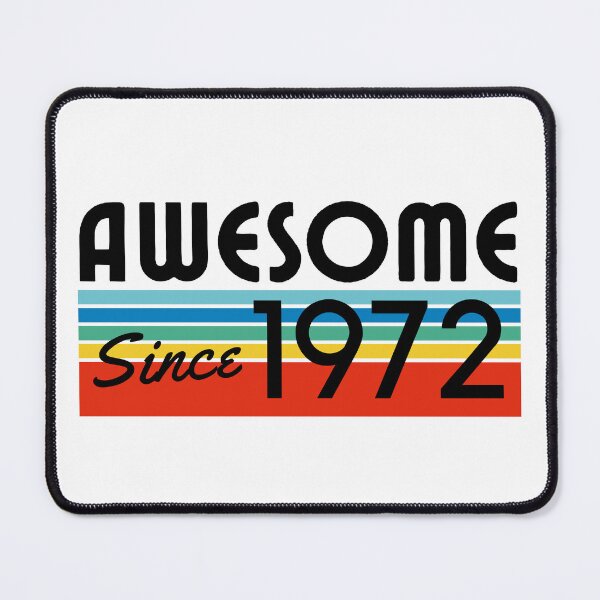 Item preview, Awesome Since 1972, Born 1972, 50th Birthday Gift, Grandpa Birthday designed and sold by Airmilly Store.