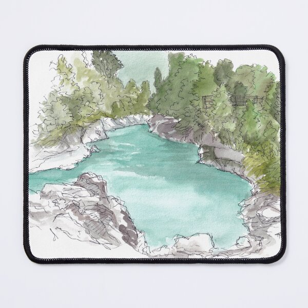 Item preview, Hokitika Gorge Watercolour designed and sold by Tom Napper Design.