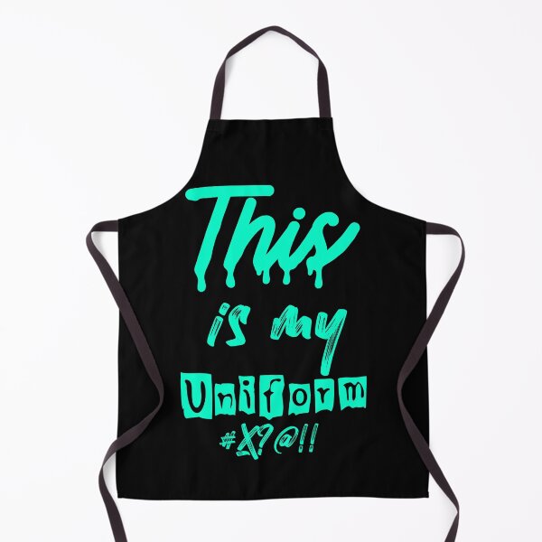 Item preview, Wordplay meme, This is my scary uniform #3 designed and sold by Hypnotees.