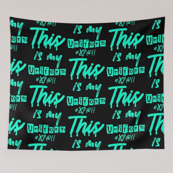 Item preview, Wordplay meme, This is my scary uniform #3 designed and sold by Hypnotees.