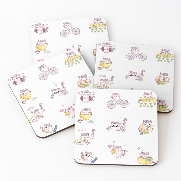 Item preview, Unicorn Cat Bundle, Paw Lover Art designed and sold by DearSunny.
