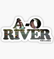 A-O RIVER Sticker