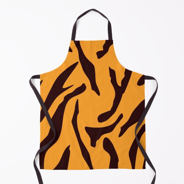 Item preview, Black and Orange Tiger skin pattern designed and sold by ErmessThiings.