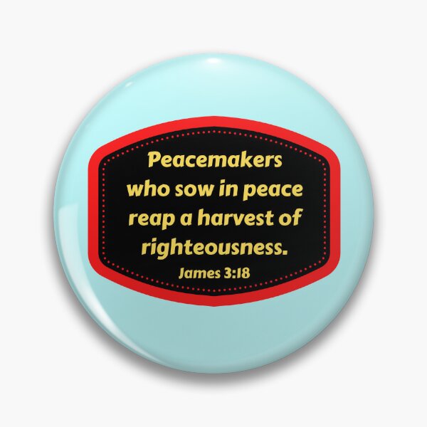 Item preview, Bible Verse James 3:18 designed and sold by Prayingwarrior.
