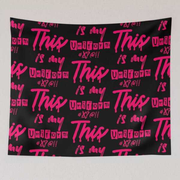 Item preview, Wordplay meme, This is my scary uniform #4 designed and sold by Hypnotees.