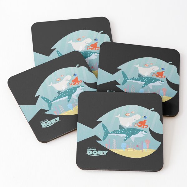 Item preview, Dory and Friends Silhouette designed and sold by MollyCosgrove.