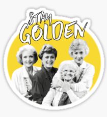 Stay Golden Sticker