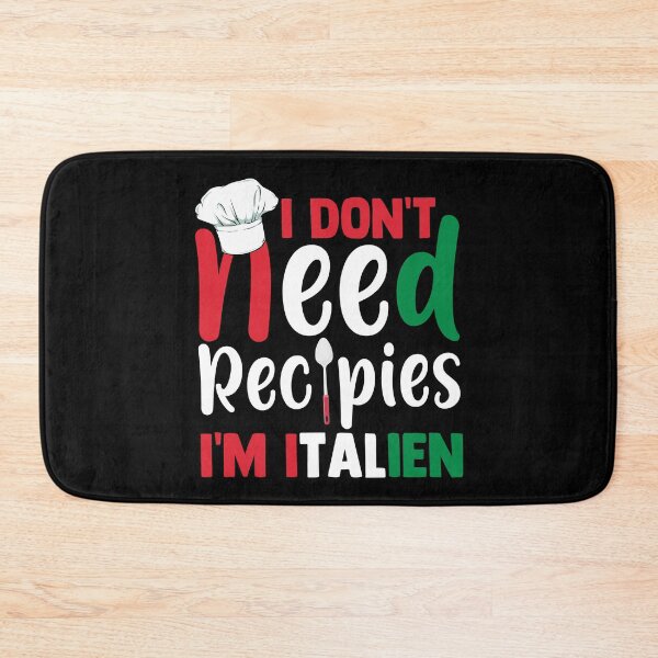 Item preview, I don't need recipies, I'm Italien Cook Chef Cooking BBQ designed and sold by 2blackcherries.