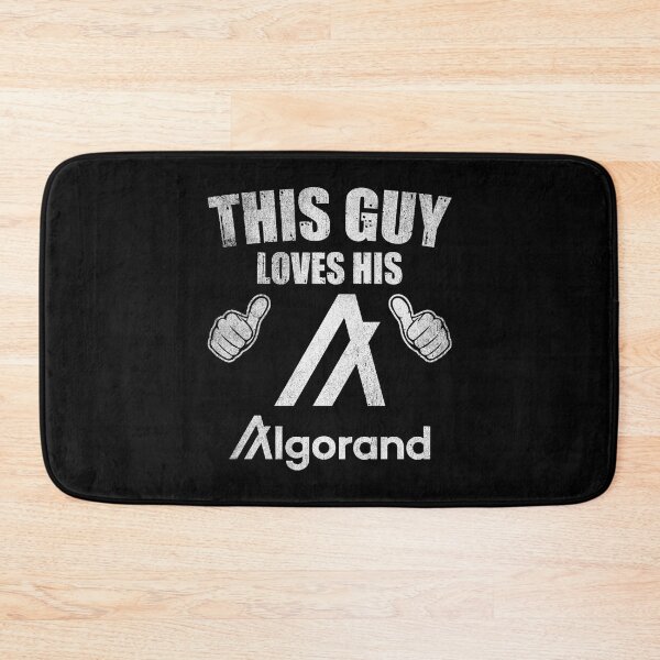 Item preview, This Guy Loves His Algorand ALGO Coin Crypto Token Valentine Blockchain Wallet designed and sold by EarlineCormier.