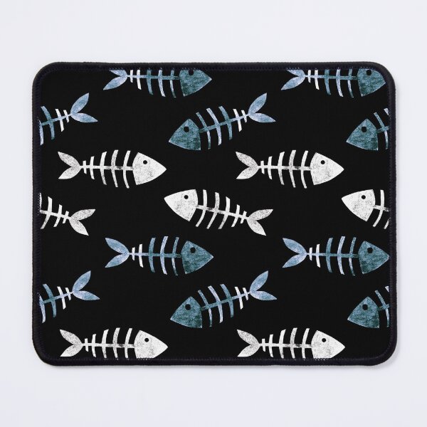 Item preview, Fish Bones Skeleton Fossils (Gray) designed and sold by murkyswamp.