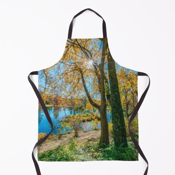 Item preview, Beautiful View Overlooking A Lake At Spring Grove Cemetery Cincinnati Ohio designed and sold by DaveFilm.