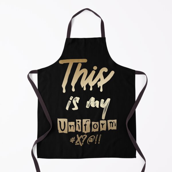 Item preview, Wordplay meme, This is my scary uniform #5 designed and sold by Hypnotees.