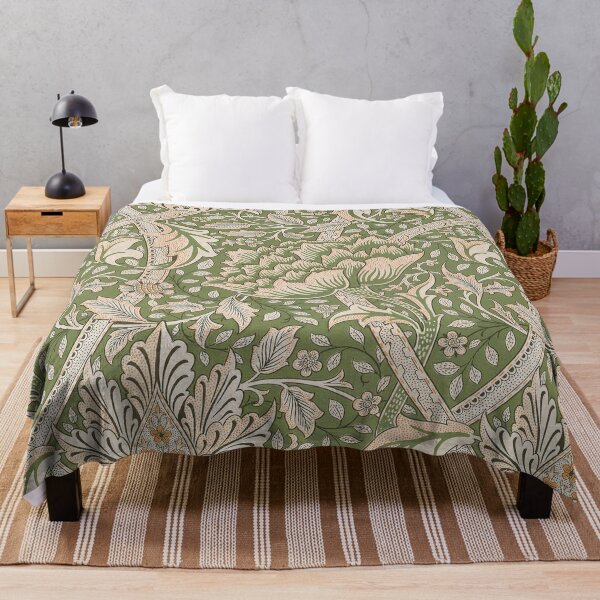 William Morris Pattern Throw Blankets for Sale Redbubble