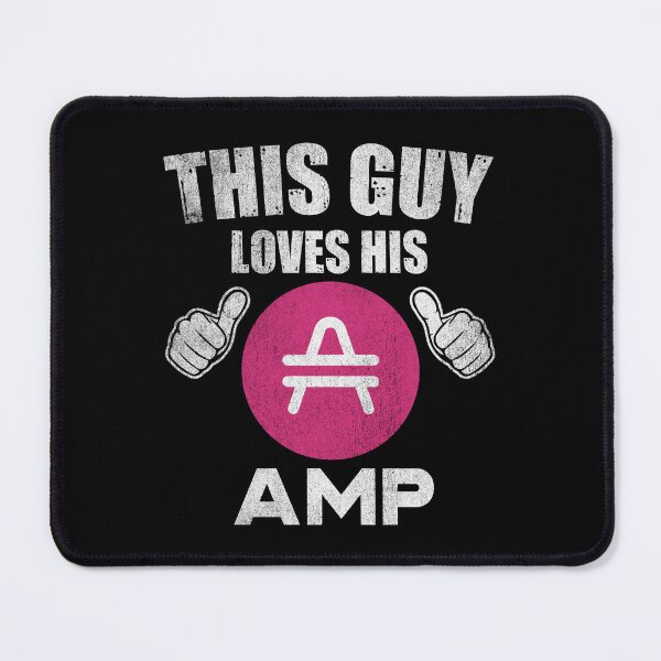 Item preview, This Guy Loves His AMP Coin Crypto Token Valentine Blockchain Wallet designed and sold by EarlineCormier.