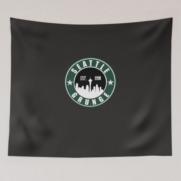 Item preview, Seattle Grunge Sticker designed and sold by MichMantel.
