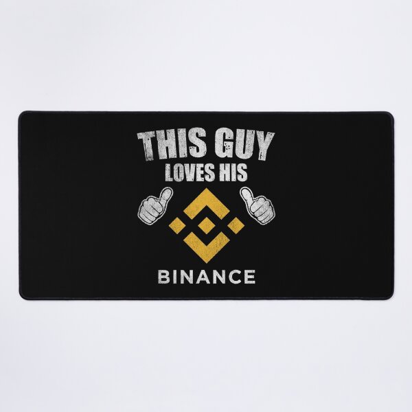 Item preview, This Guy Loves His Binance BNB Coin Crypto Token Valentine Blockchain Wallet designed and sold by EarlineCormier.