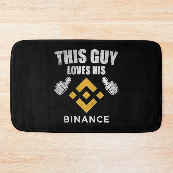 Item preview, This Guy Loves His Binance BNB Coin Crypto Token Valentine Blockchain Wallet designed and sold by EarlineCormier.