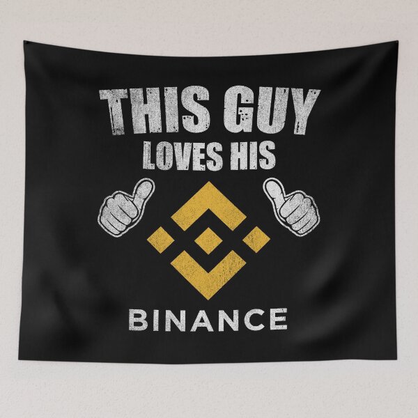 Item preview, This Guy Loves His Binance BNB Coin Crypto Token Valentine Blockchain Wallet designed and sold by EarlineCormier.