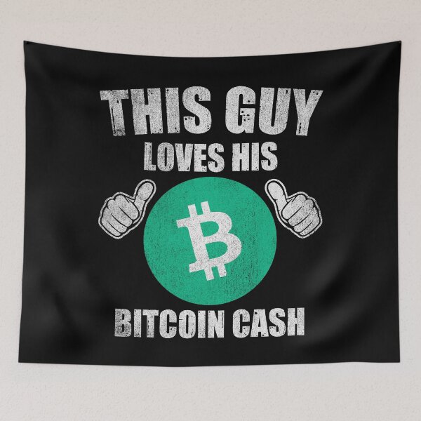 Item preview, This Guy Loves His Bitcoin Cash BCH Coin Crypto Token Valentine Blockchain Wallet designed and sold by EarlineCormier.