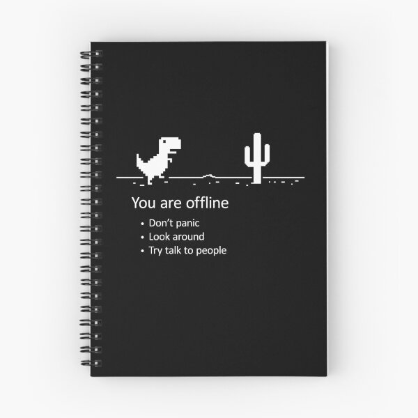 Item preview, You are offline - Low Resolution Pixel Dinosaur Screen designed and sold by kolbasound.