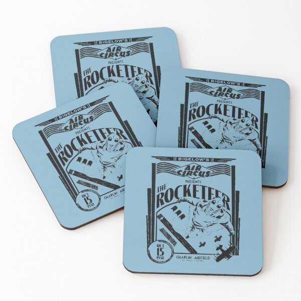 Item preview, BIGELOW_S AIR CIRCUS ROCKETEER ADVERTISEMENT    designed and sold by RuffledPine.
