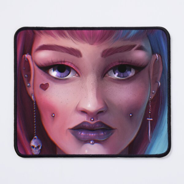 Item preview, Tattoed - gothabilly girl designed and sold by CuriosumArt.