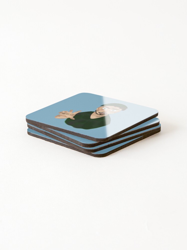 Thumbnail 4 of 5, Coasters (Set of 4), DAVE! designed and sold by RuffledPine.
