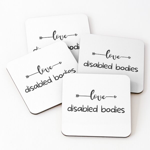 Item preview, Love disabled bodies designed and sold by DisabiliTees.