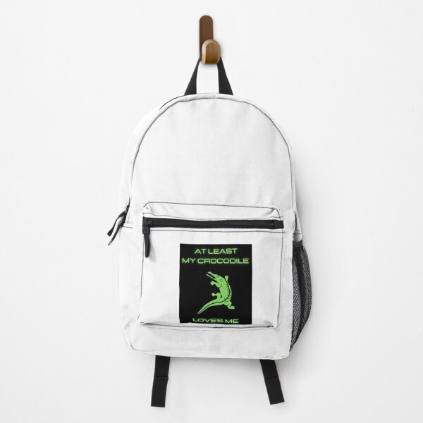 Item preview, At Least My crocodile Loves Me Sticker designed and sold by BirgeBrand.