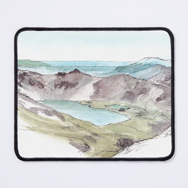 Item preview, Lake Angelus from Sunset Saddle Watercolour designed and sold by Tom Napper Design.