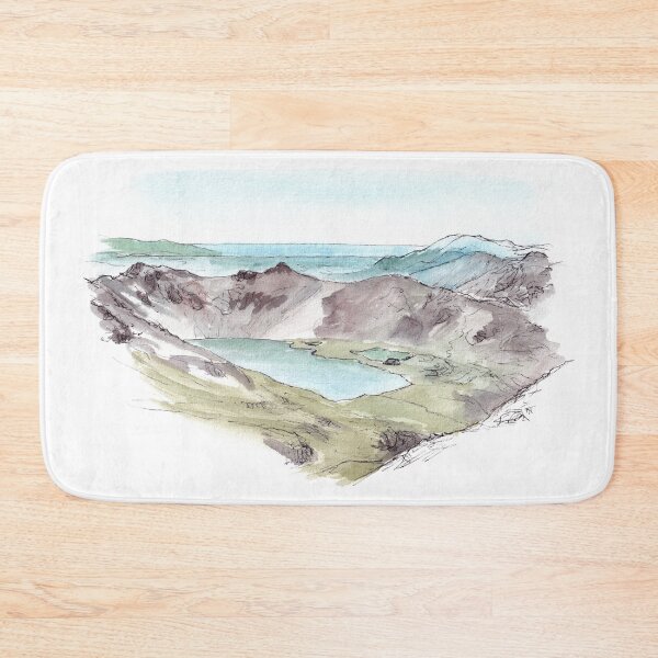 Item preview, Lake Angelus from Sunset Saddle Watercolour designed and sold by Tom Napper Design.