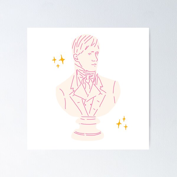 Item preview, Mr Darcy bust Pride and Prejudice 2005 Jane Austen designed and sold by sourcandystudio.