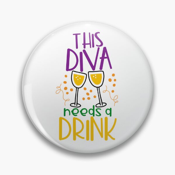 Item preview, This Diva Needs a Drink designed and sold by miraipa.