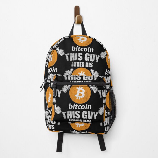 Item preview, This Guy Loves His Bitcoin BTC Coin Crypto Token Valentine Blockchain Wallet designed and sold by EarlineCormier.