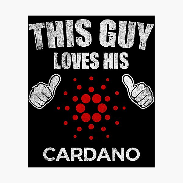 Item preview, This Guy Loves His Cardano ADA Coin Crypto Token Valentine Blockchain Wallet designed and sold by EarlineCormier.