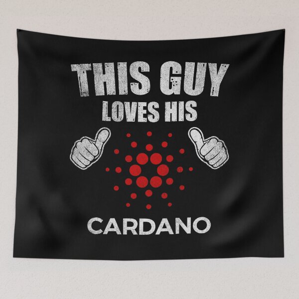 Item preview, This Guy Loves His Cardano ADA Coin Crypto Token Valentine Blockchain Wallet designed and sold by EarlineCormier.