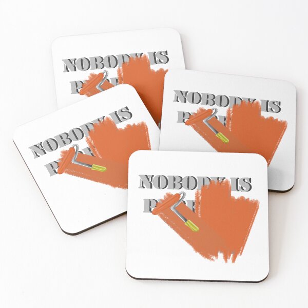 Item preview, Nobody is perfect (orange) designed and sold by HeavyBurden.