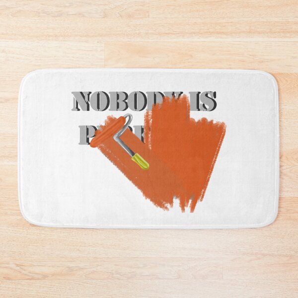 Item preview, Nobody is perfect (orange) designed and sold by HeavyBurden.