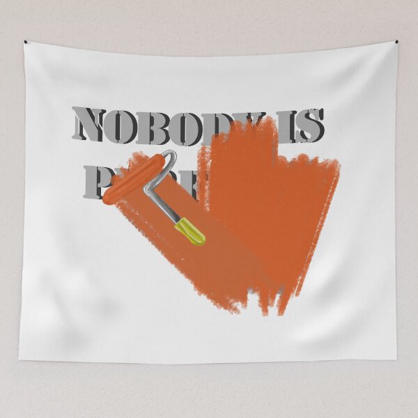Item preview, Nobody is perfect (orange) designed and sold by HeavyBurden.